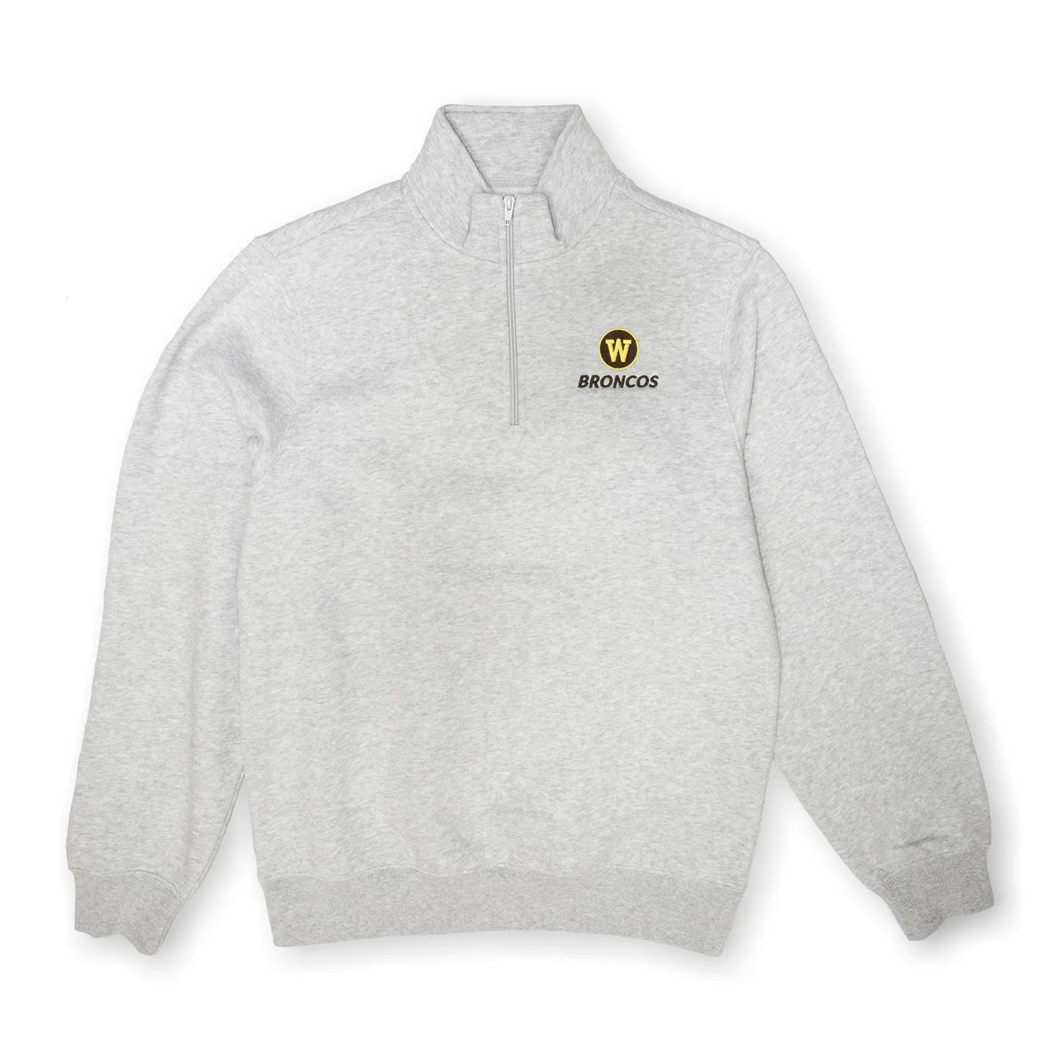 sequin Broncos Quarter Zip