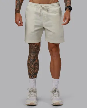 Durable Weave Fitted Design Daily 7" Short - Bone