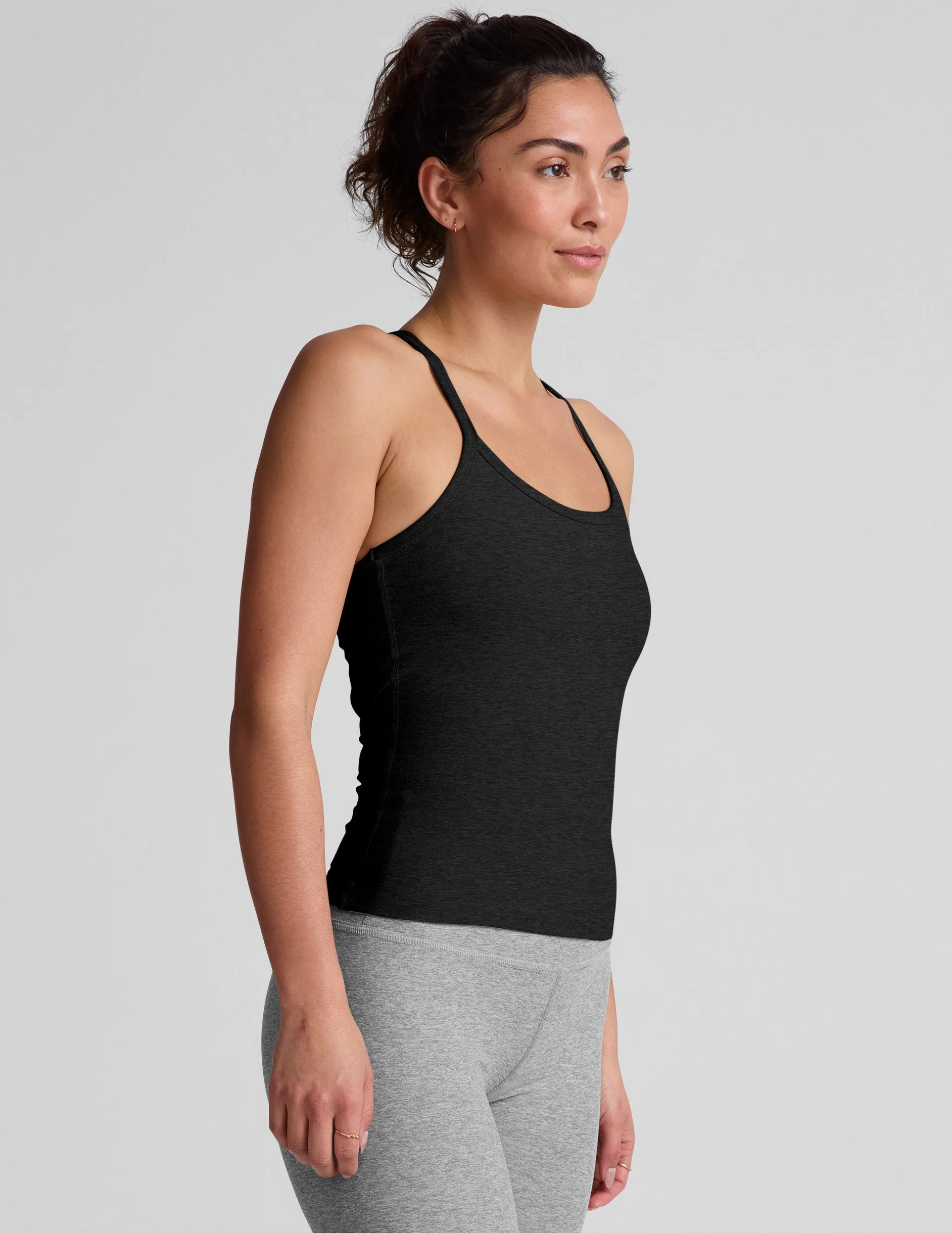 Spacedye Slim Racerback Tank Compact Storage Design Good ventilation