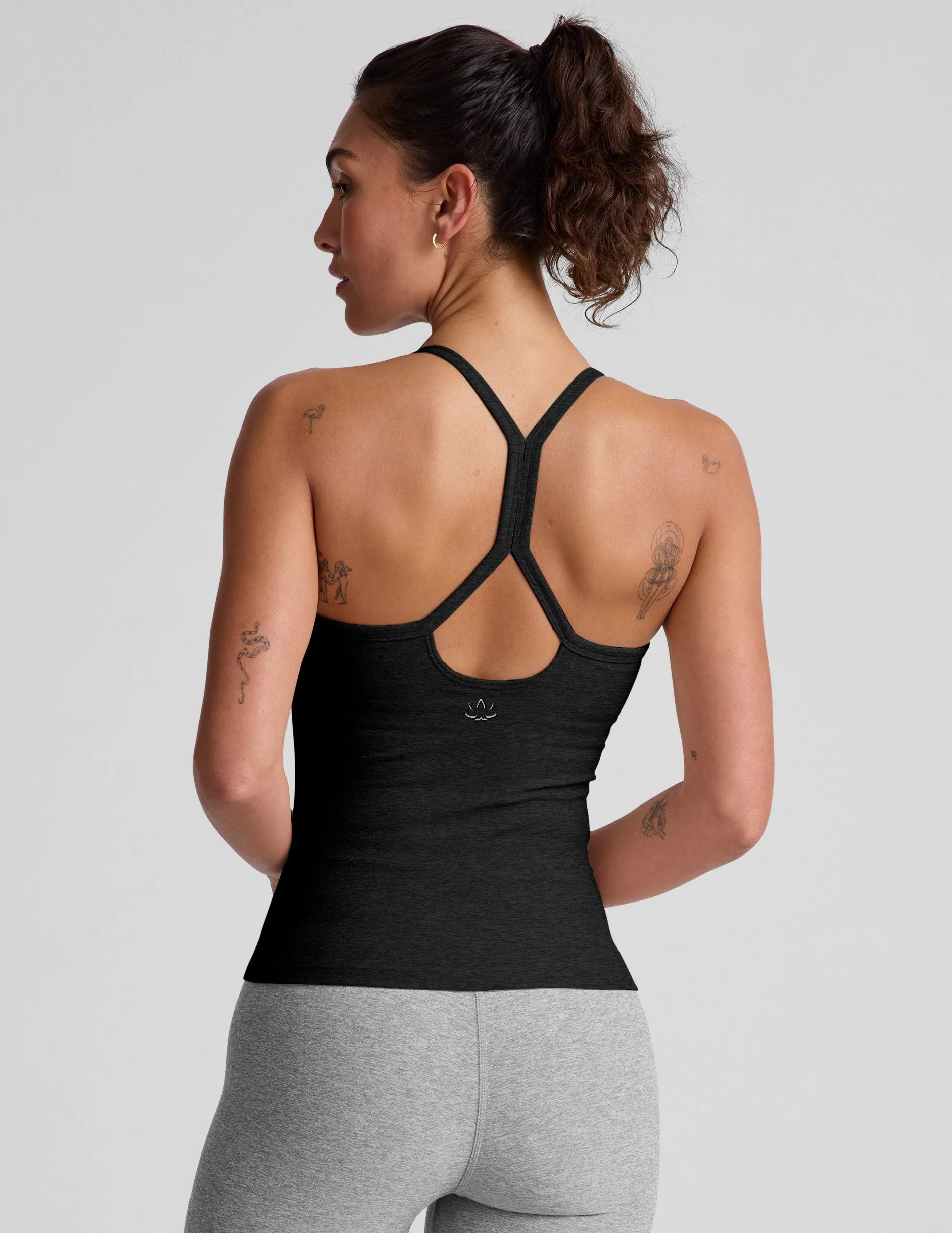 Spacedye Slim Racerback Tank high traffic areas Thermoregulating Material