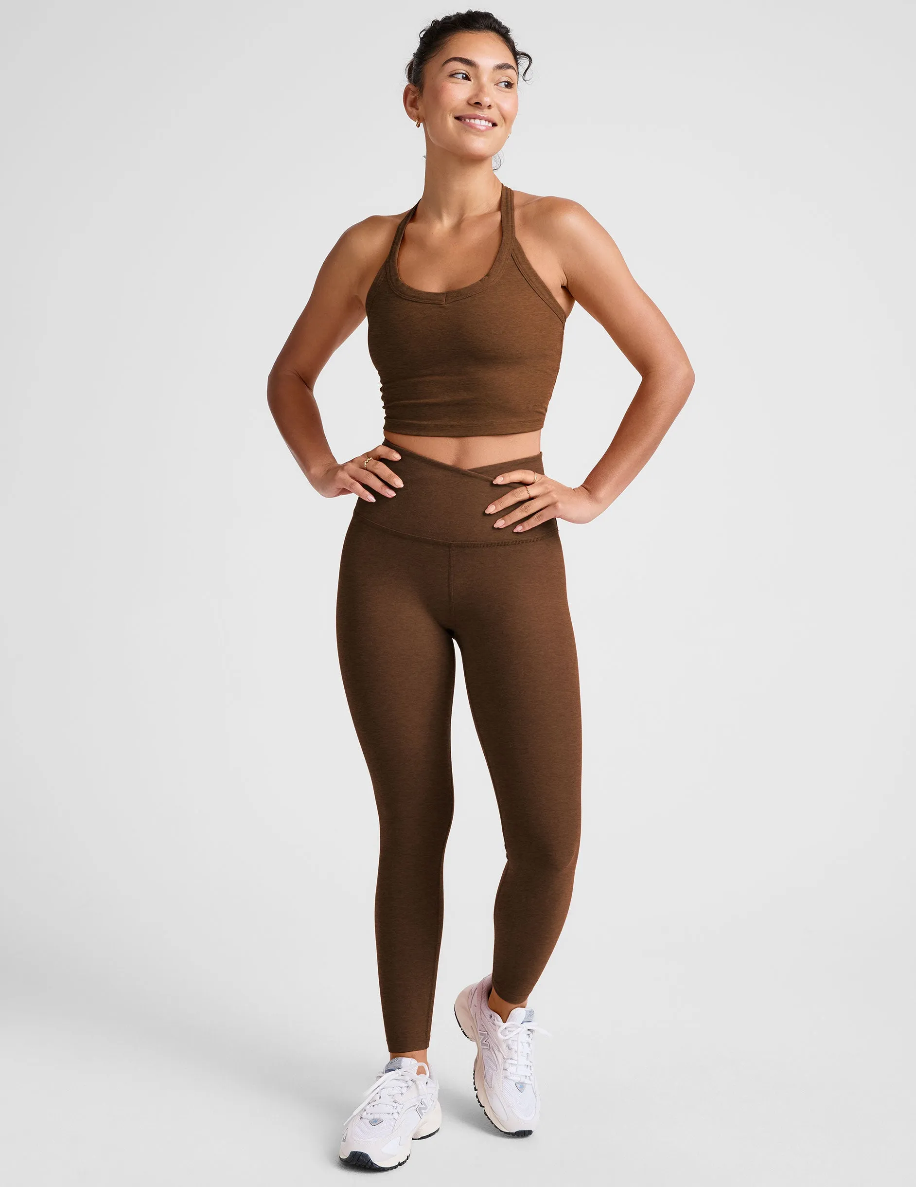 Spacedye On The Up Cropped Tank Durable Binding