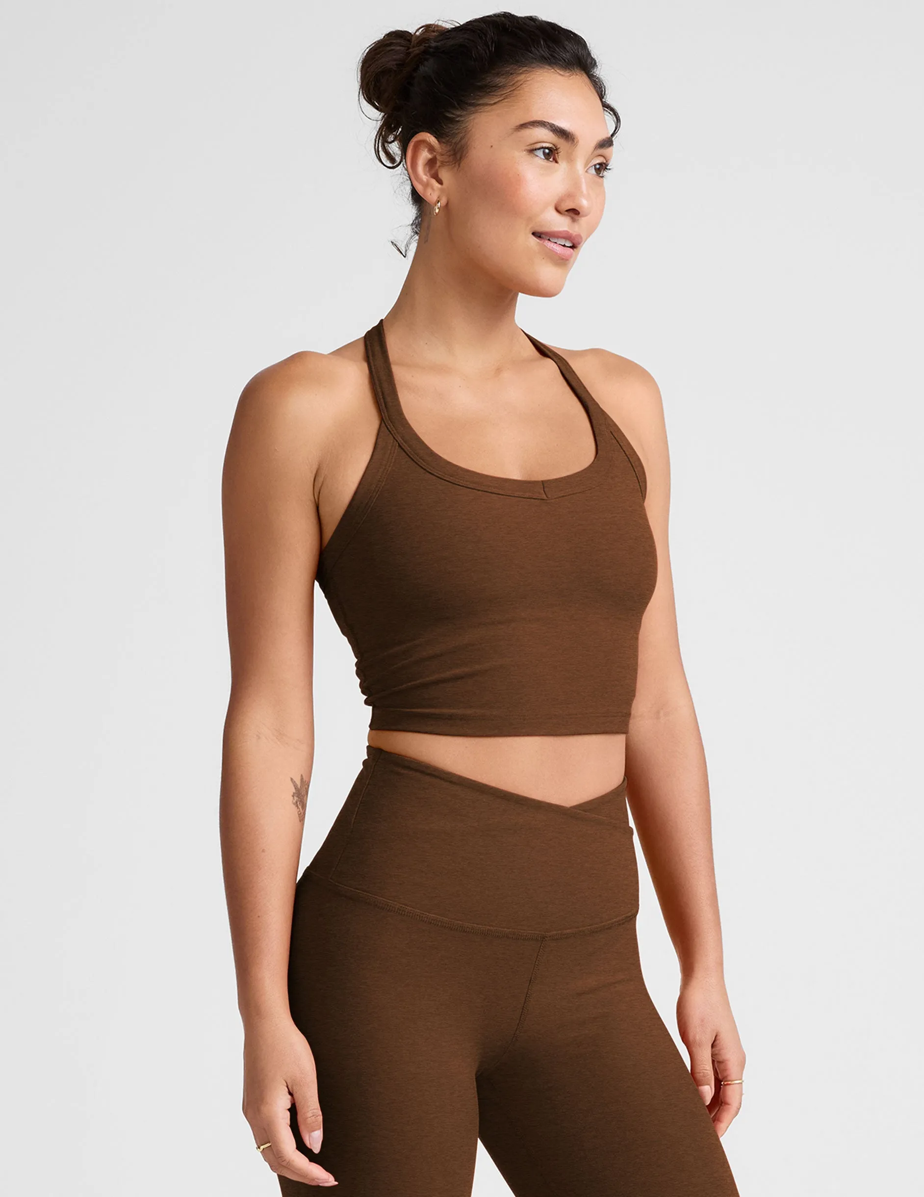 Spacedye On The Up Cropped Tank on - road high - precision