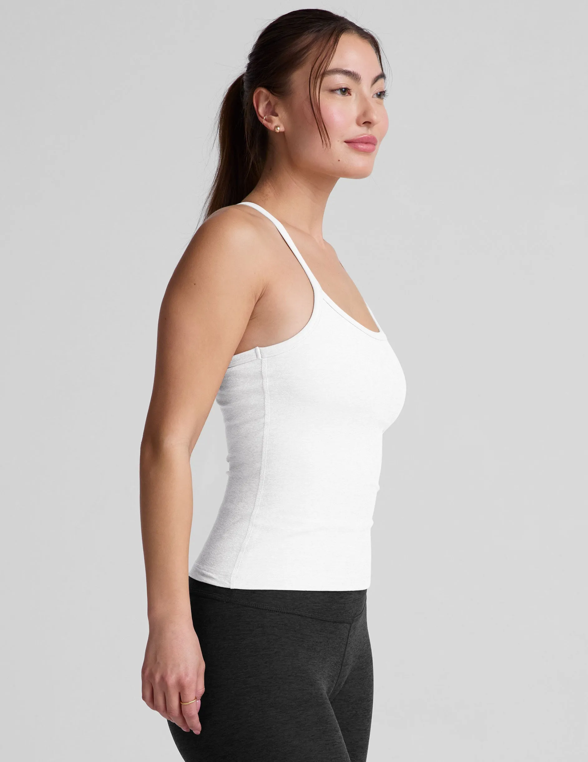 Spacedye Slim Racerback Tank Abrasion Resistant Surface Stay Flexible Fit