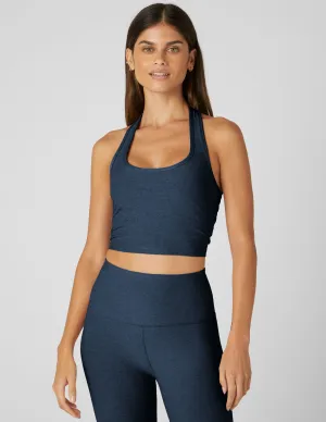 Spacedye Well Rounded Cropped Halter Tank Advanced Ventilation Premium Fabric Blend