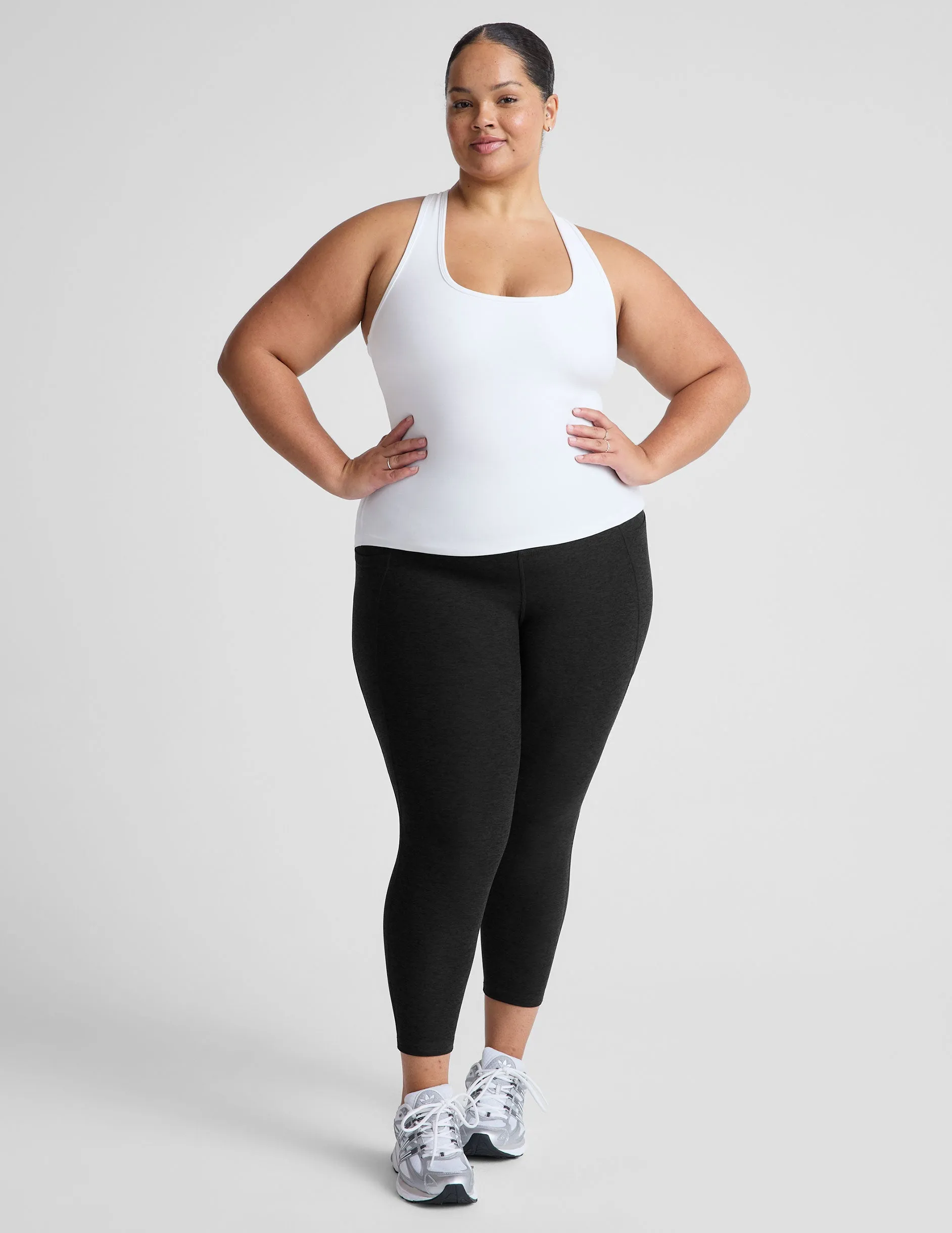 Adaptive Fit Spacedye Step Up Racerback Tank