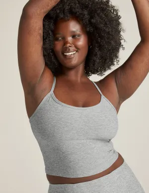 Spacedye Slim Racerback Cropped Tank Adjustable Wide Armholes