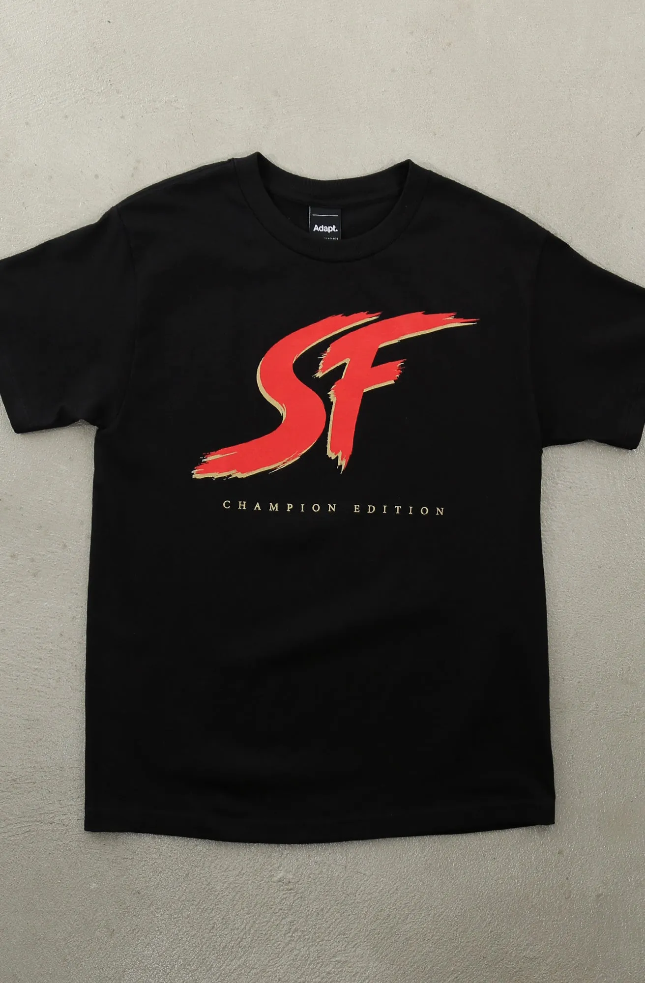 ES EF :: Champion Edition (Men's Black/Red Tee) Hiking durability
