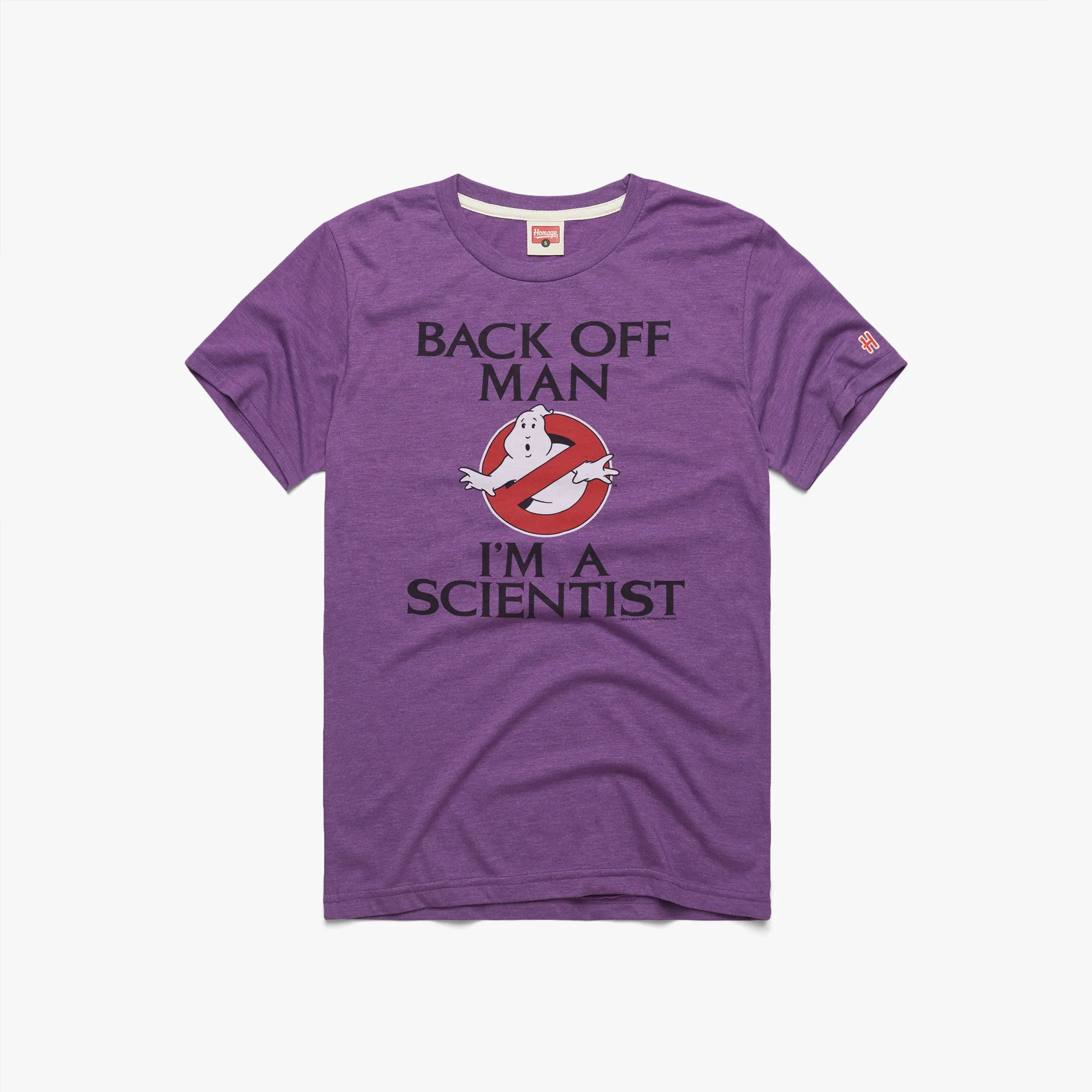 Ghostbusters Back Off Man V neck style
