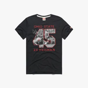 Ohio State Archie Griffin 2X Heisman Comfort Wear Fit