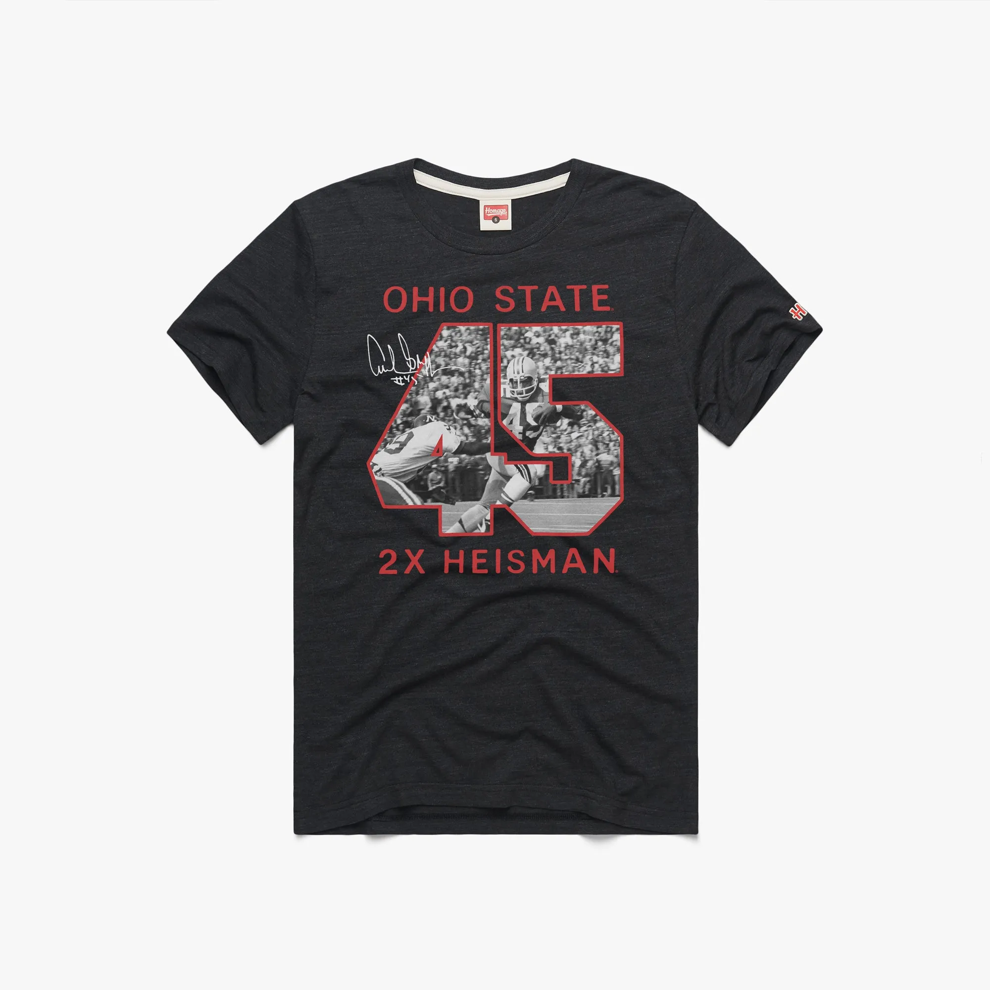 Ohio State Archie Griffin 2X Heisman EasyCare Fabric