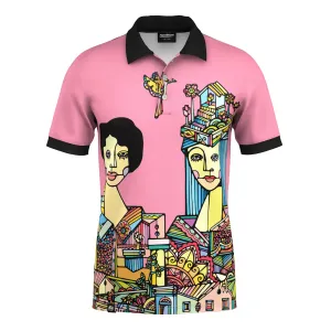 Tea Party Polo Shirt Smart Wearable Luxe Wear