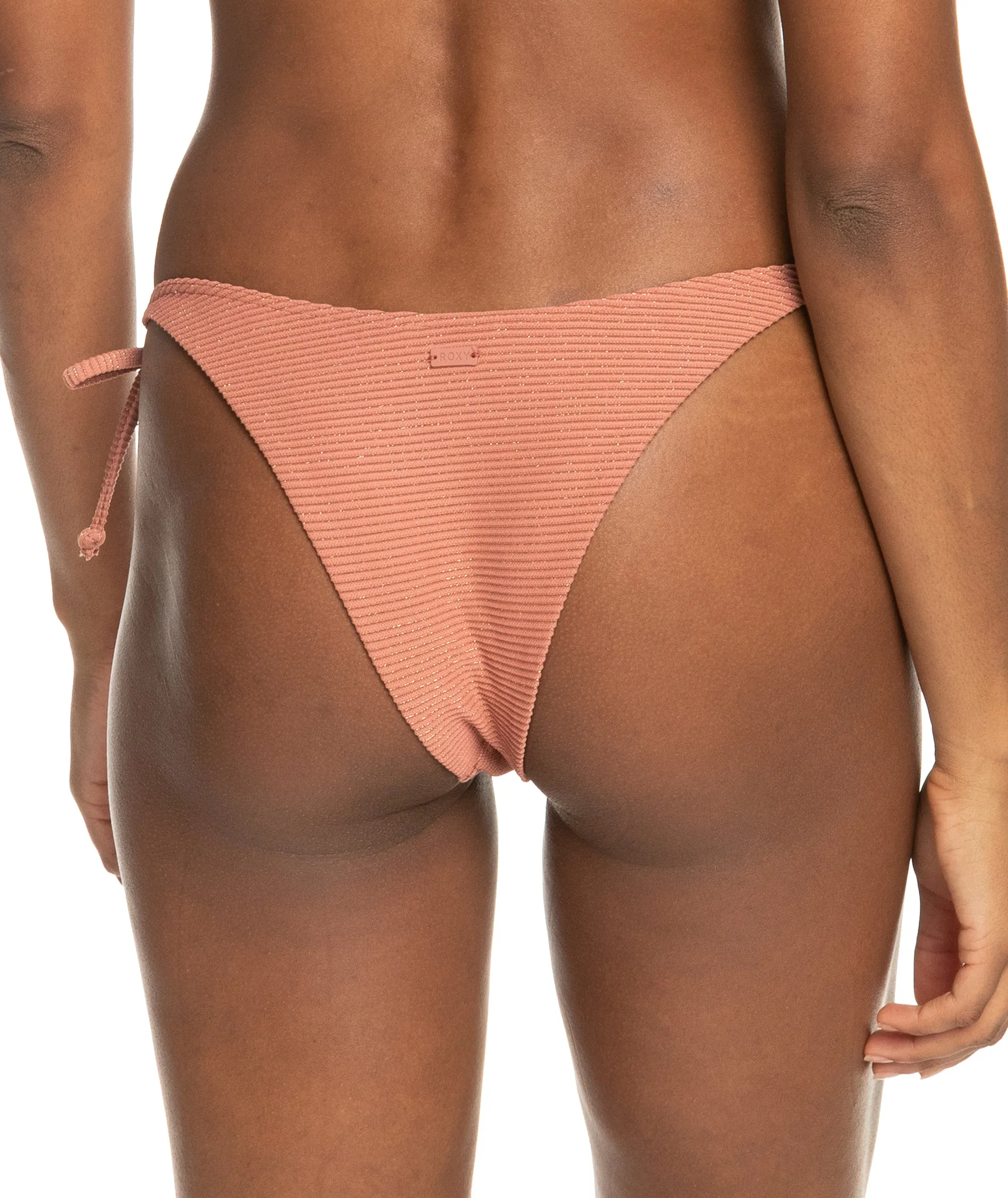 Roxy Coconut Crew TS HL Cheeky Bottom-Cedar Wood Ocean Swim