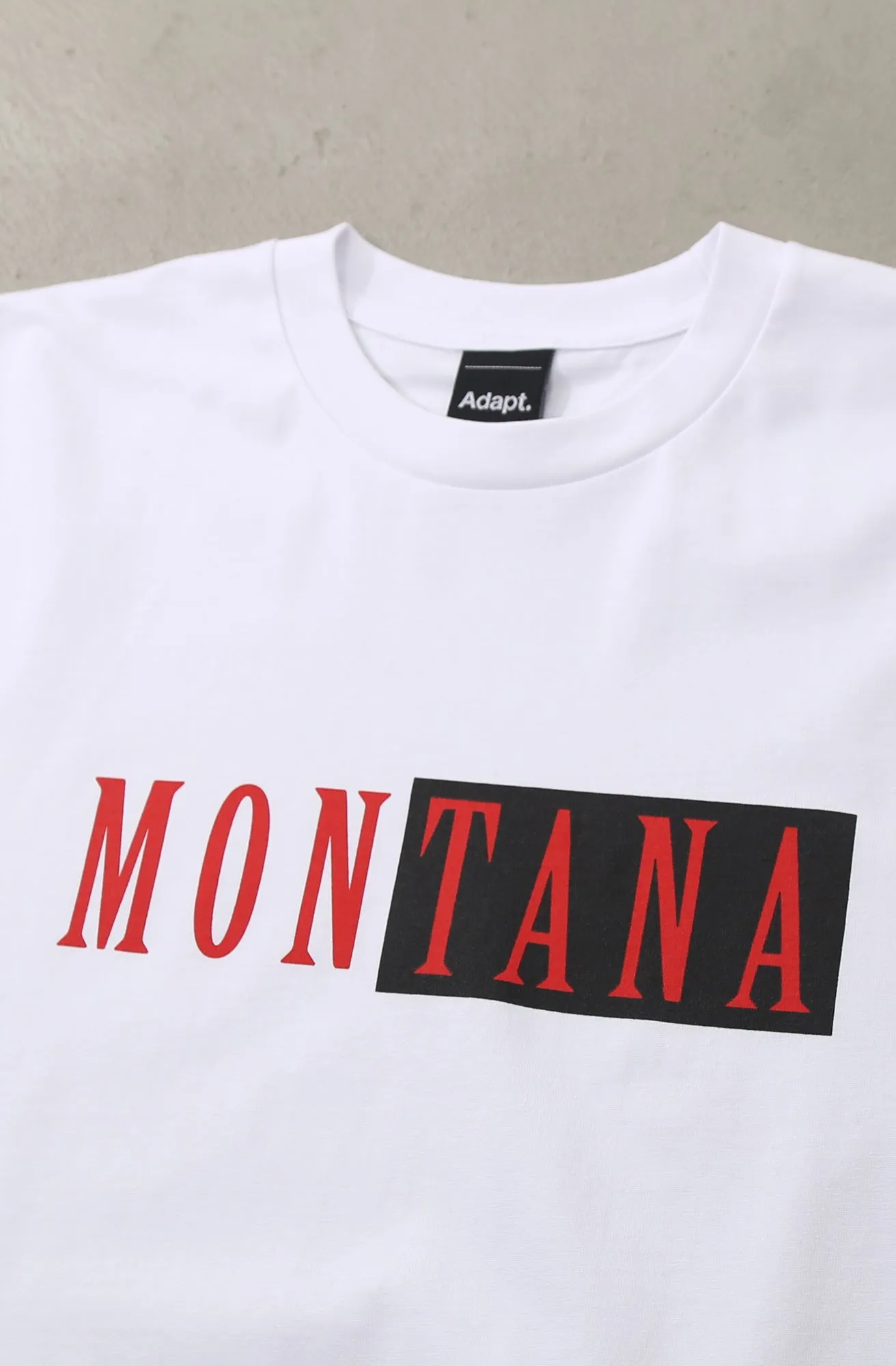 birthday party Flatlock stitching Montana (Men's White Tee)