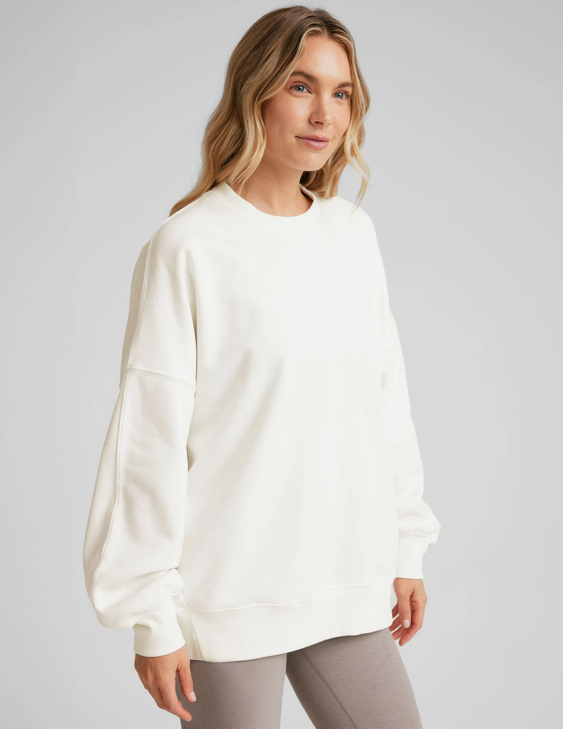 Hooded LuxeFleece Oversized Sweatshirt