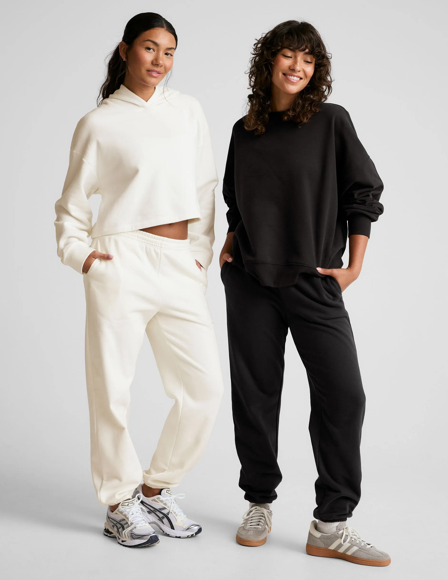 LuxeFleece Oversized Sweatshirt weekday wear Rough texture