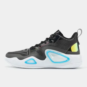 PEAK Basketball Shoes Triangle 2.0 Cushion Sneakers TAICHI Tech Applied ET31907A Black Rapid Cooling Vents