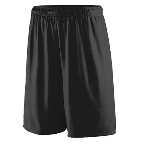 Augusta Men's Training Shorts - 9" Inseam Wind Resistant Panels