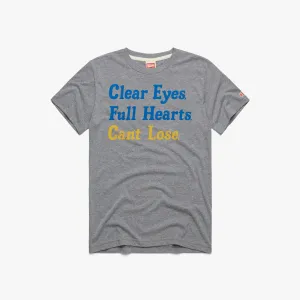 Clear Eyes Full Hearts Can't Lose Button Down Weekend Wardrobe