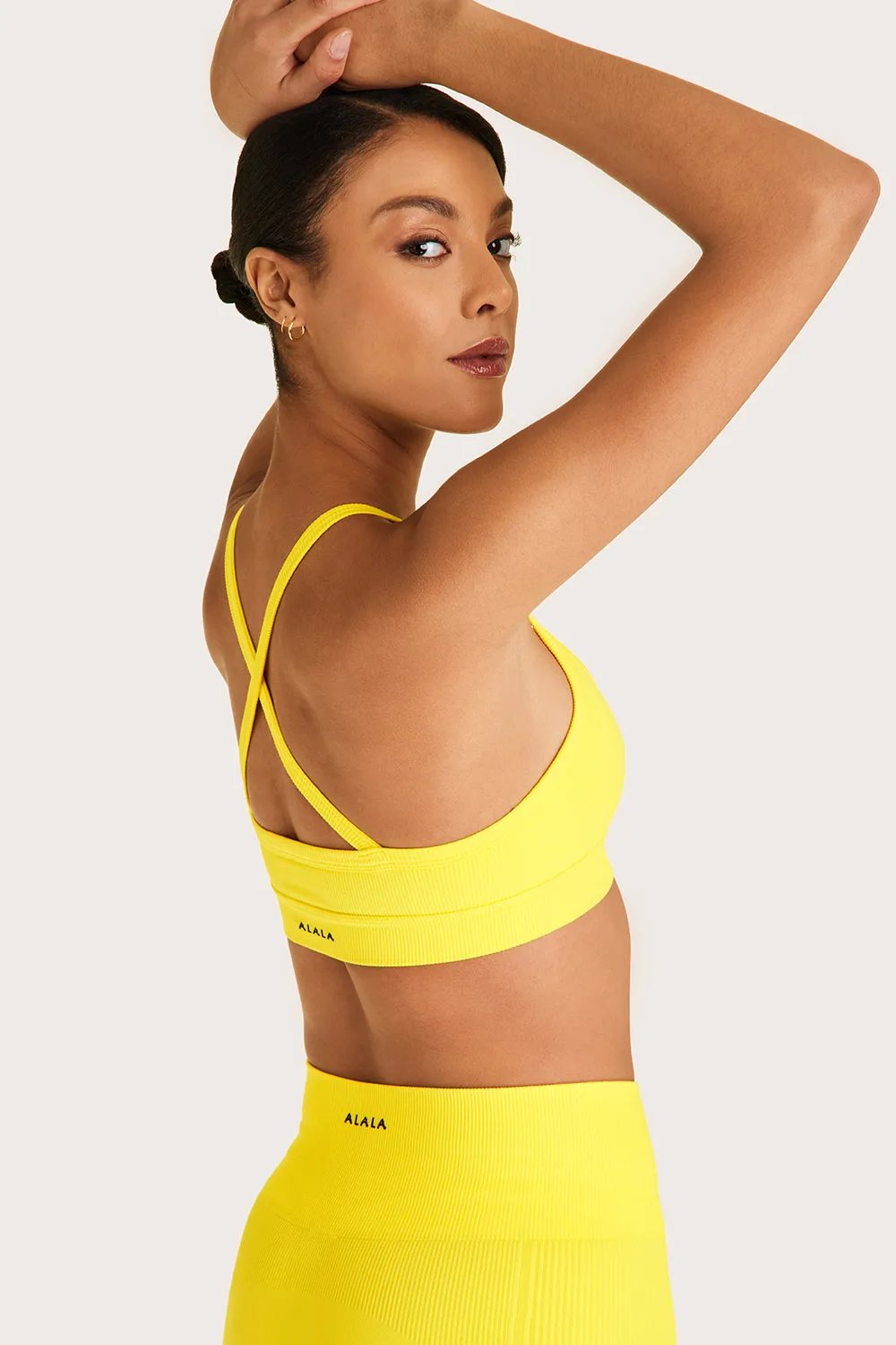 Skinny fit seams Barre Cami Bra