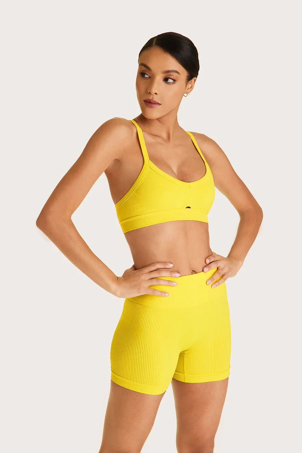 Stretch seams Barre Cami Bra