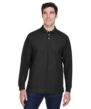 Reinforced Stitching D110 - Devon & Jones Mens Pima Piqu?? Long-Sleeve Polo Shirt
