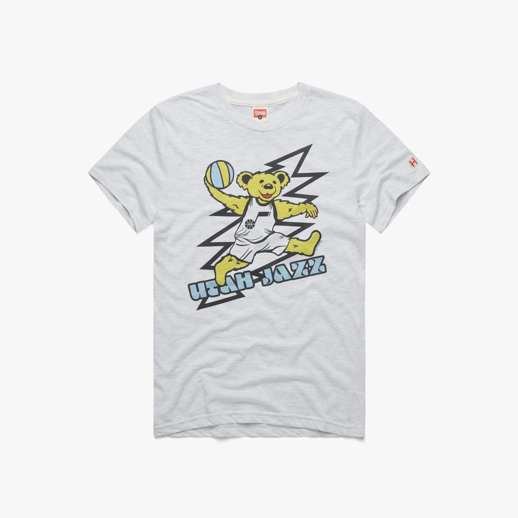 Comfortable Layers Vibrant Colors NBA x Grateful Dead x Jazz