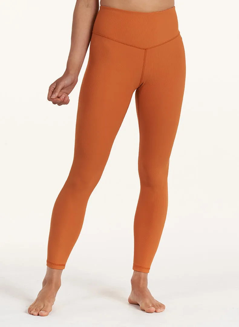 Refine Double-V 7/8 Legging Budget Friendly Skin Friendly