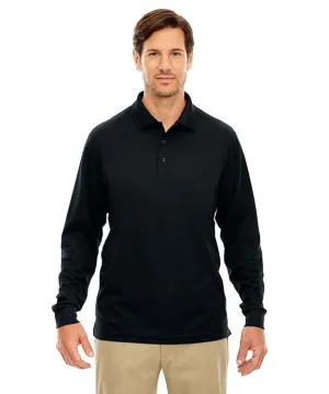 PreShrunk Cotton Blend Sporty Design 88192T - Core 365 Mens Tall Pinnacle Performance Long-Sleeve Piqu?? Polo Shirt