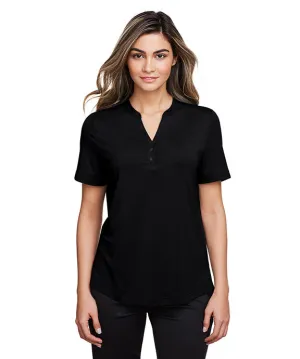 SnagResistant Weave NE100W - North End Ladies JAQ Snap-Up Stretch Performance Polo Shirt