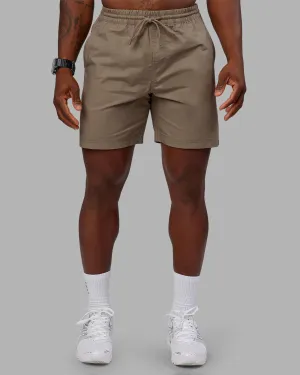 Sport Flex Design Daily 7" Short - Greige