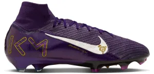 Mercurial Superfly 10 Elite Kylian Mbapp?? Firm Ground High Top Men's Football Boots Ventilated Design