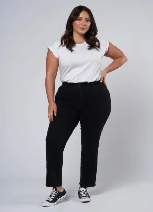 Always Fits Universal Fit Sizing Indigo Tonic - Noa Denim Tapered Jean - Black