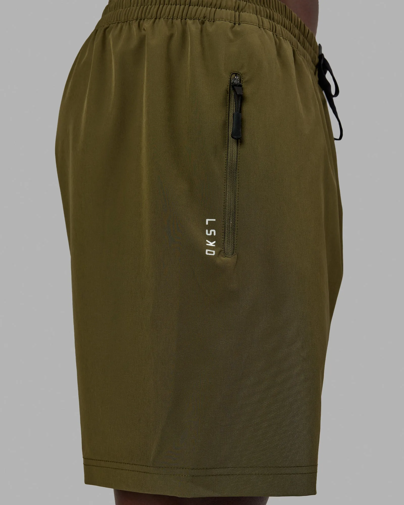 Rep 7" Performance Short - Olive Stretch Wear Zero Irritation Tags