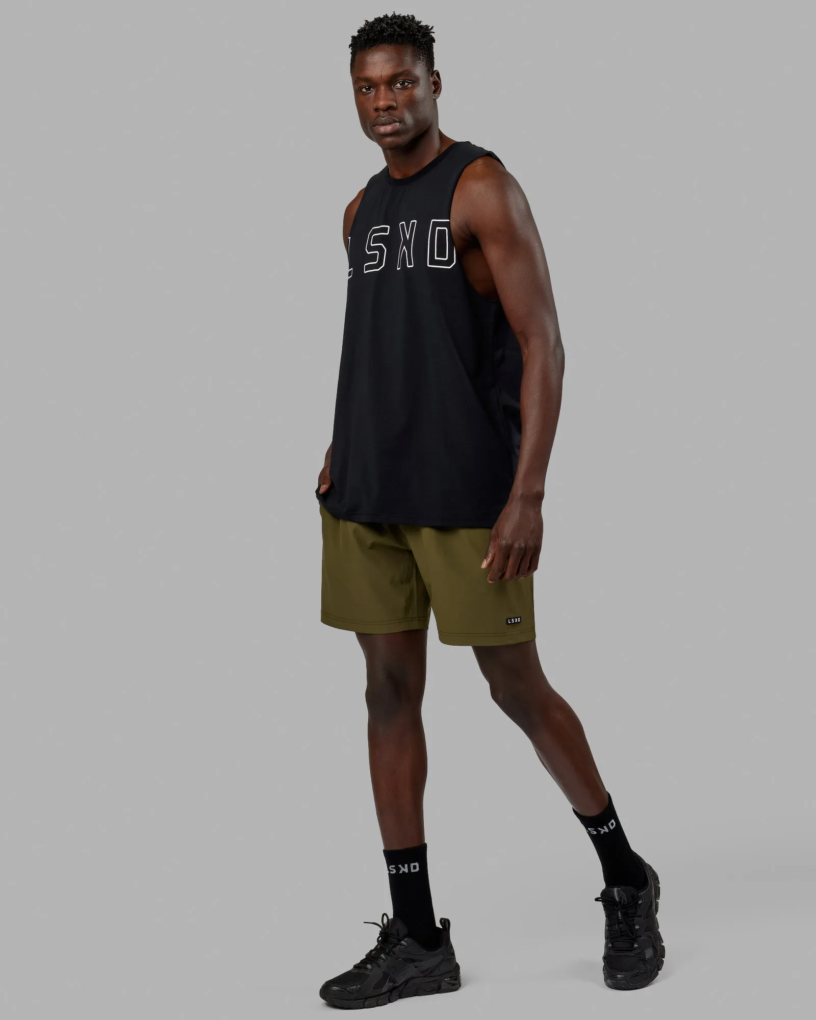 Rep 7" Performance Short - Olive MeshVentilation Ultra Soft Waistband