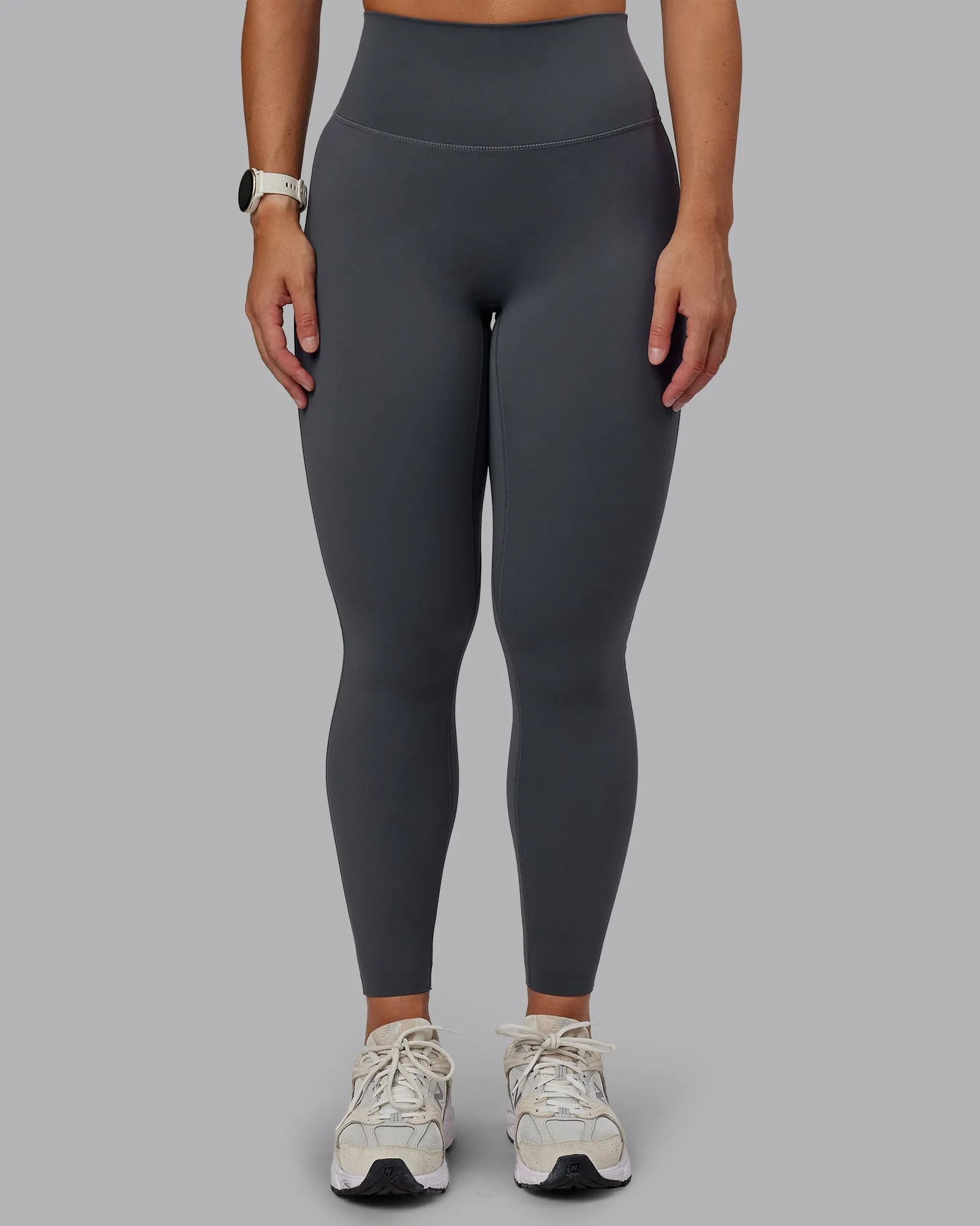 Elixir Ultra High-Rise Full Length Legging - Dark Storm Wrinkle Resistant Summer Wear Minimalist Style Holiday Outfit