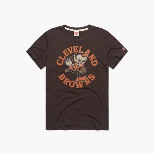 All Day Comfort Trendy Vibes Wear Cleveland Browns Brownie Stiff Arm
