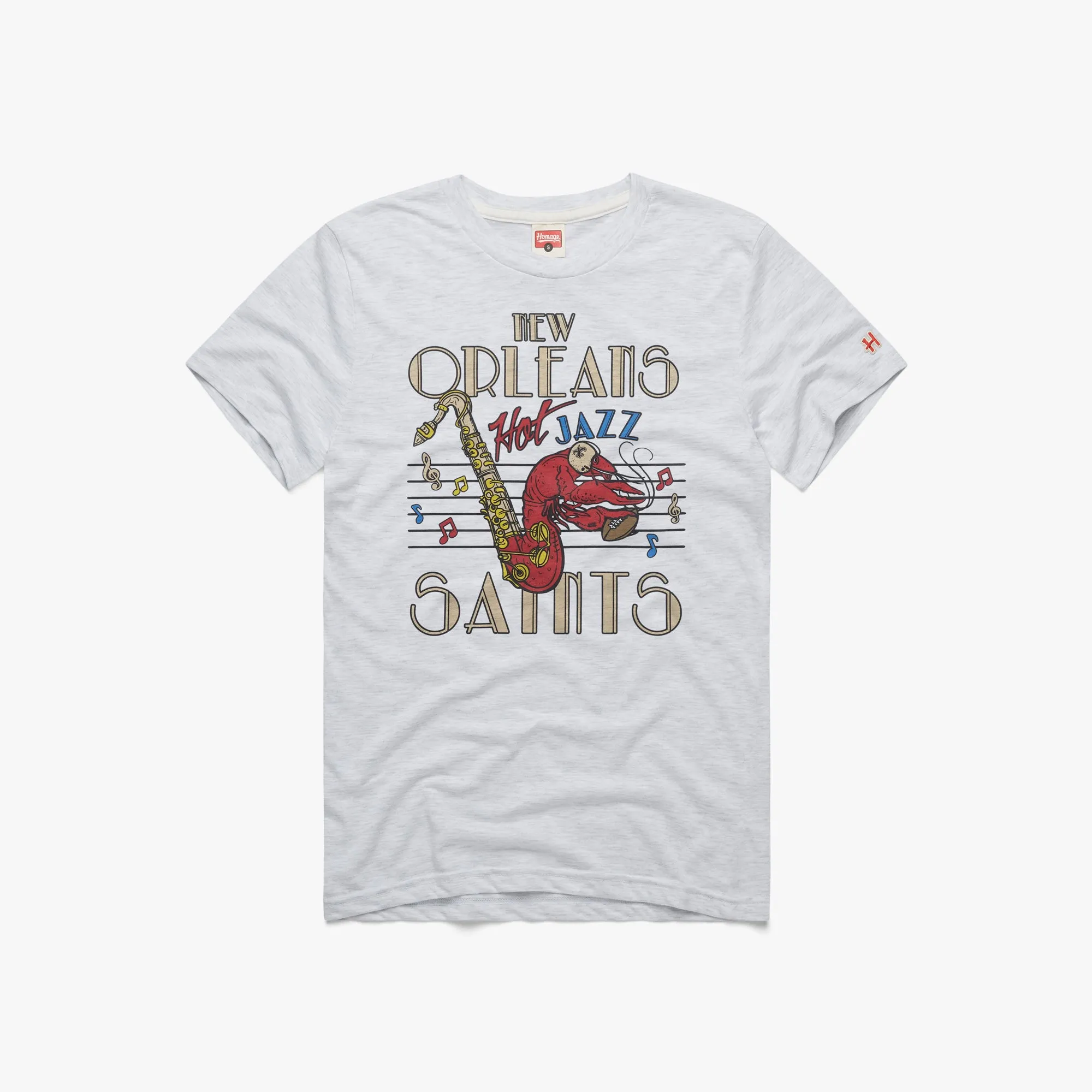Ribbed Collar Design New Orleans Saints Hot Jazz