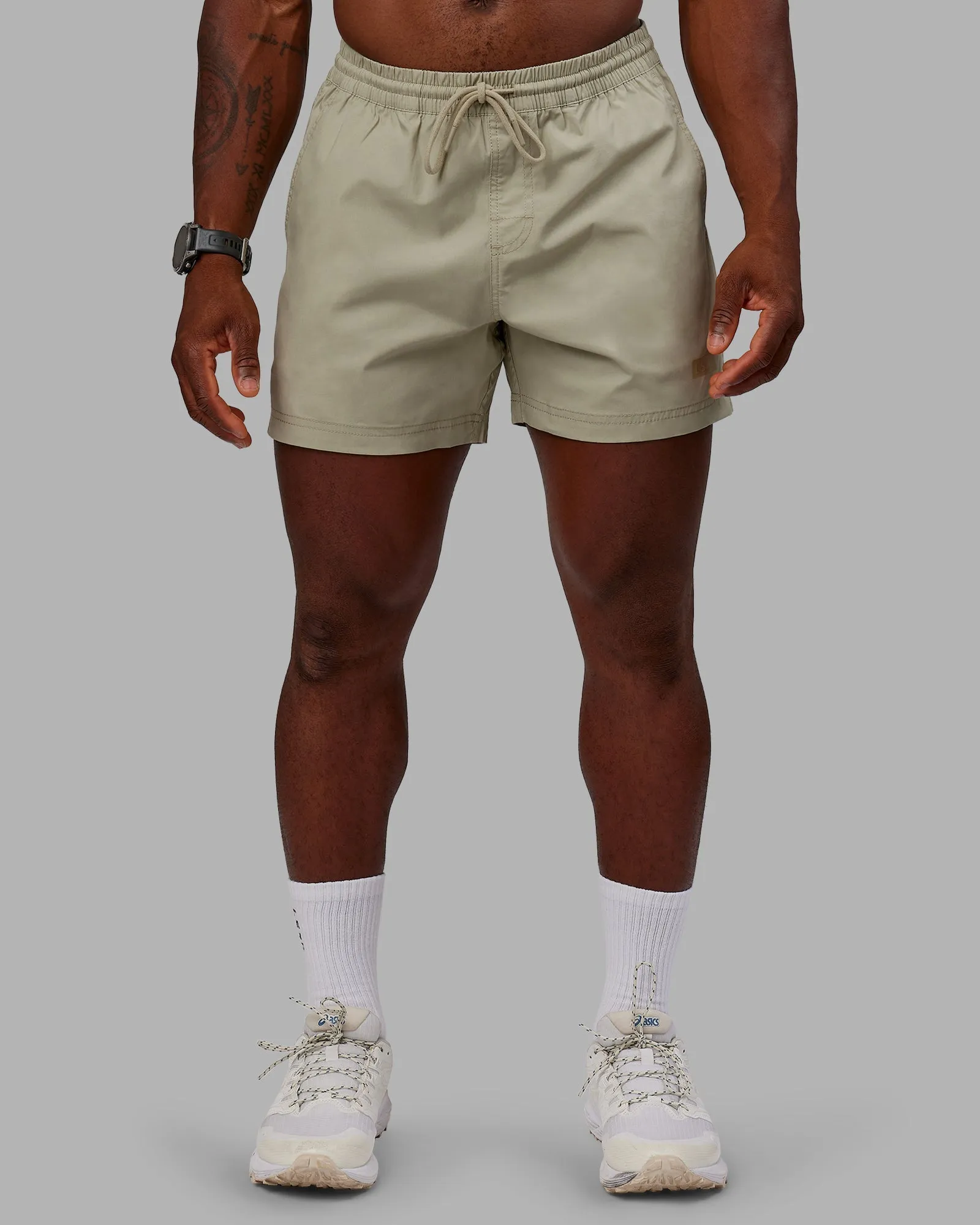Daily 5" Short - Sustained Grey adventure apparel Slim Fit Wear