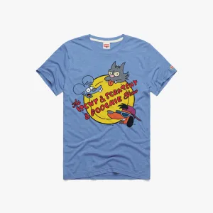 Athletic Fit The Simpsons The Itchy And Scratchy And Poochie Show