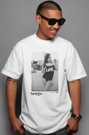 Ashley Vee x Adapt :: Good Morning (Men's White Tee) informal gathering Trendy Fashion