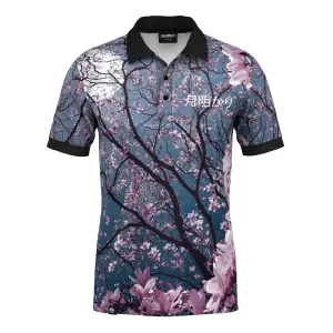 slim fit Moonlight Blossom Polo Shirt