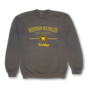 Western Michigan Grandpa Crewneck teens'