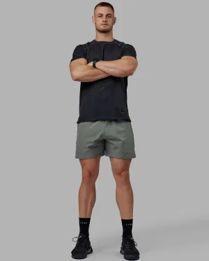 DoubleStitchedSeams Bright Colors Challenger 6" Performance Short - Graphite