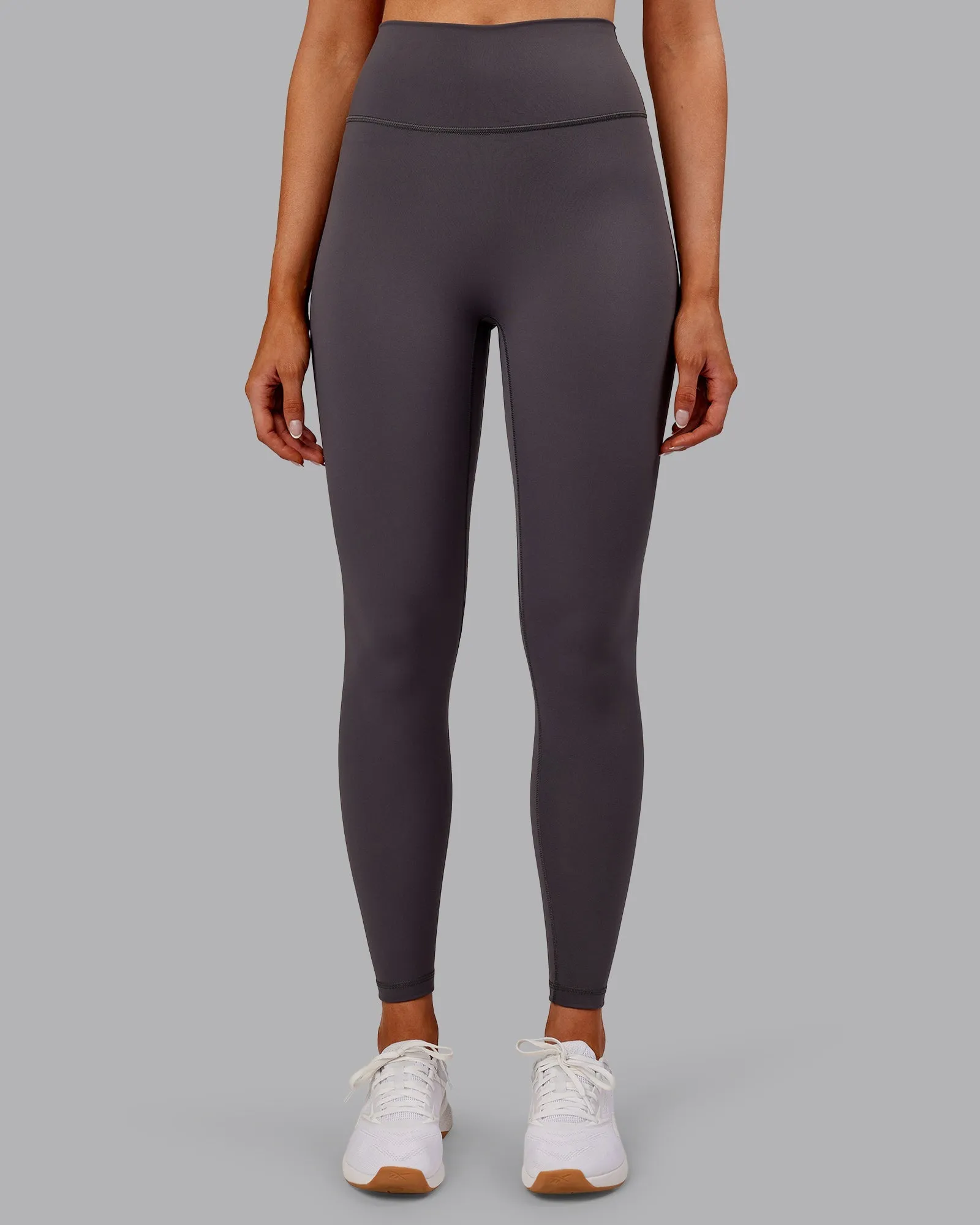 Lounge Outfit Fitness Training Shape Retain Fusion Ultra High-Rise Full Length Legging - Dark Storm