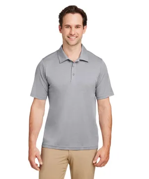 TT51H - Team 365 Mens Zone Sonic Heather Performance Polo Shirt Elegant Layer Interlock Cotton