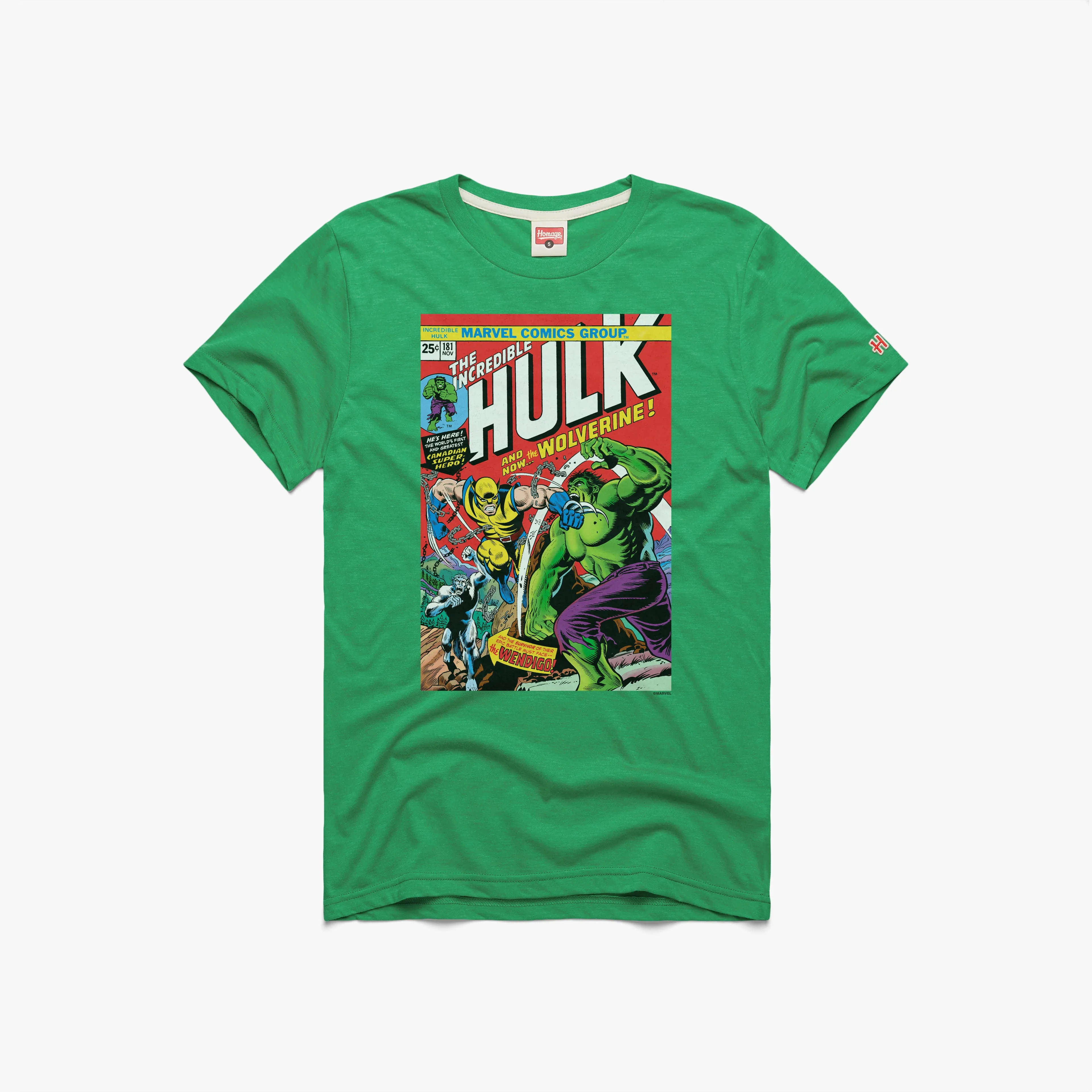The Incredible Hulk Issue #181 Bold colors Simple Yet Elegant