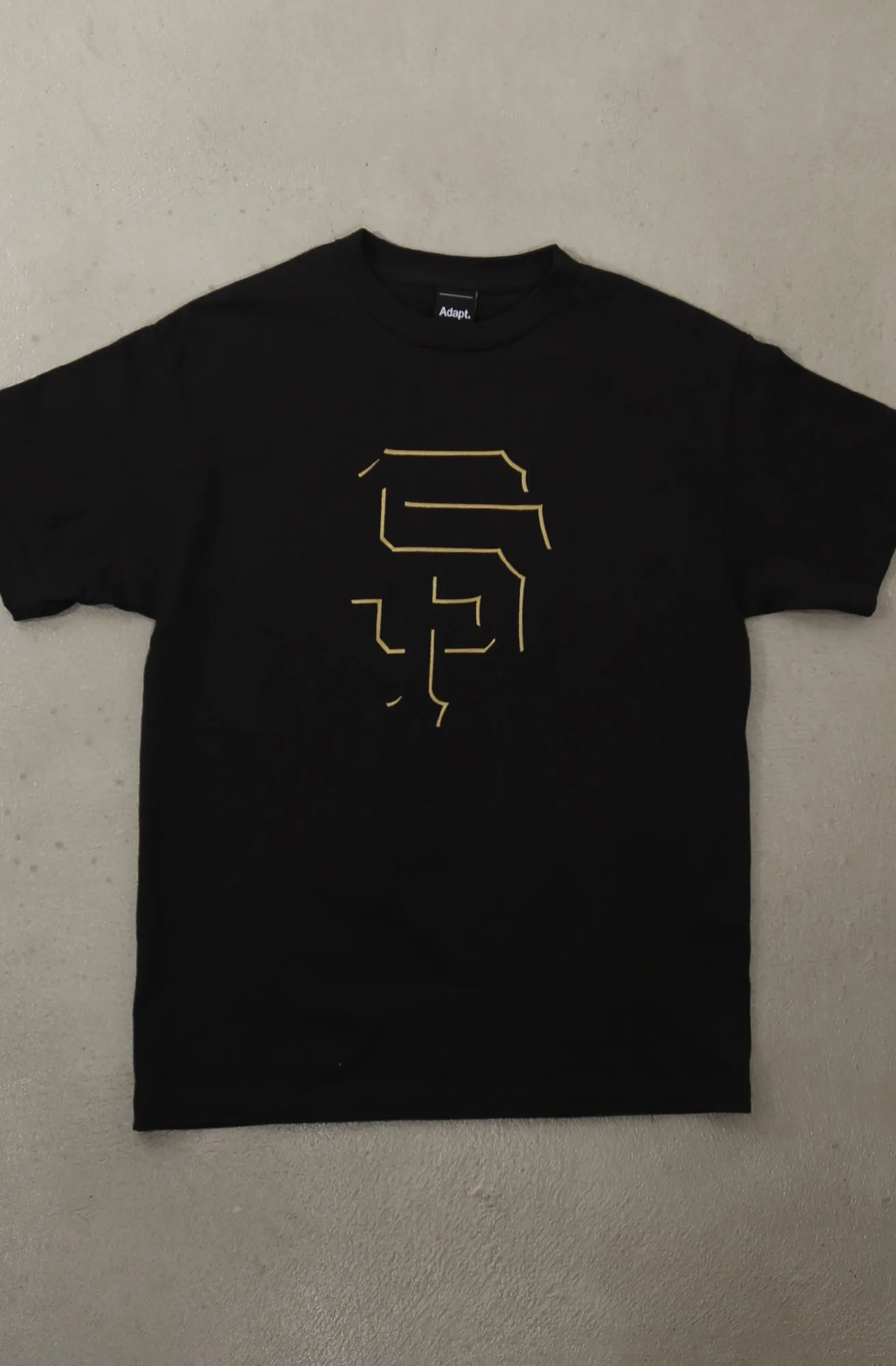Midweight Knit Relaxed Fit SF Eclipse (Men's Black/Gold Tee)