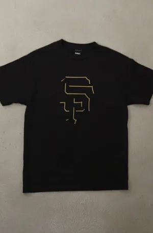 Midweight Knit Relaxed Fit SF Eclipse (Men's Black/Gold Tee)