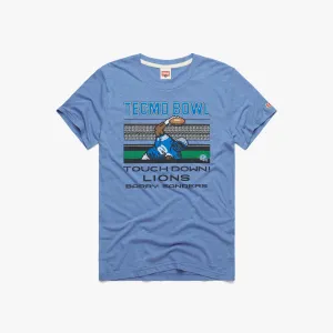 Comfy Wear Fit ethical Tecmo Bowl Lions Barry Sanders