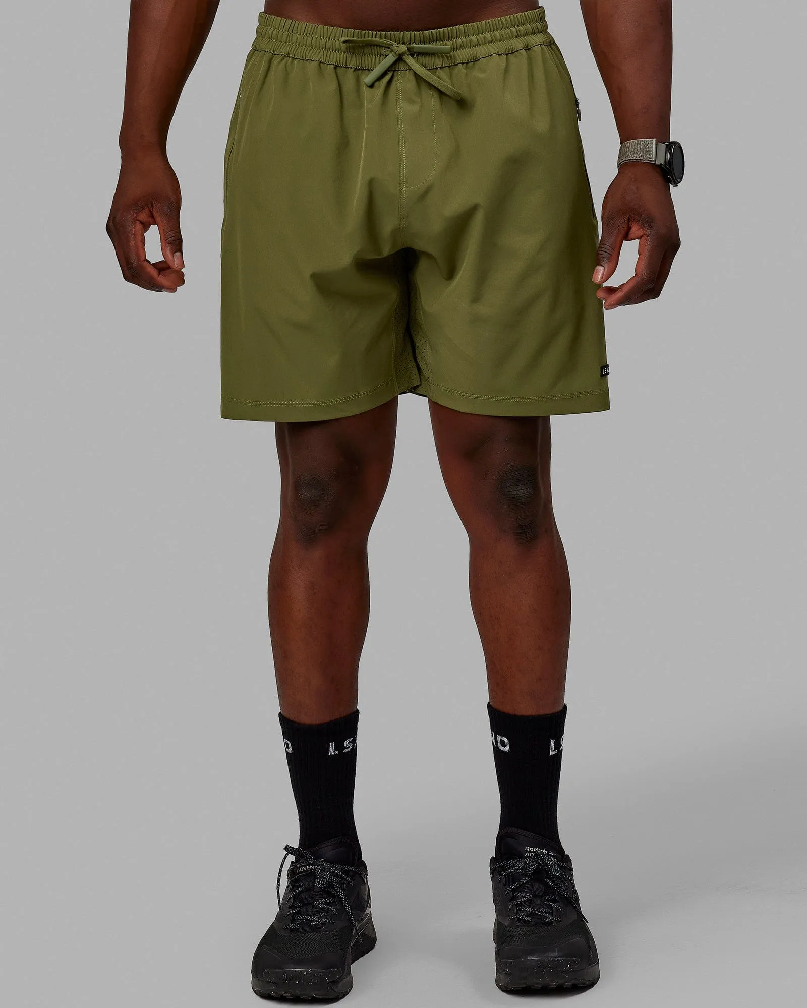 Rep 7" Performance Short - Moss color - fast cyclists